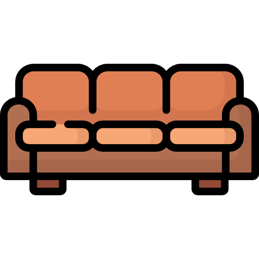 Sala com sofá